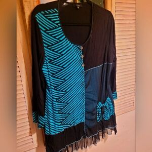 Unique Art to Wear top